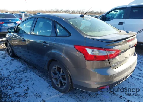 2014 Ford Focus Se из США, поврежденный, VIN 1FADP3F26EL428223